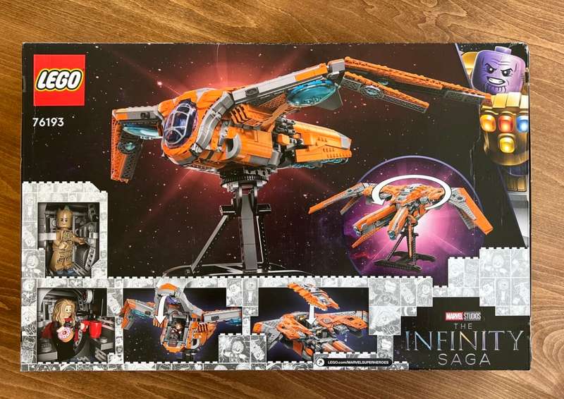 New LEGO Marvel Superheroes The Guardians Ship - New in Sealed Box (76193)