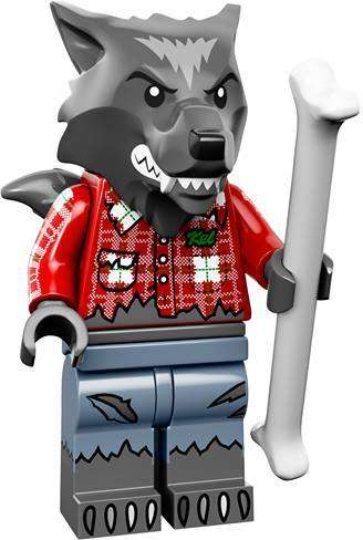 ~ New Lego Series 14 Minifigure Wolf Guy ~ Sealed (71010)