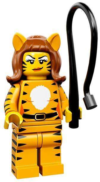 ~ New Lego Series 14 Minifigure Tiger Woman ~ Sealed (71010)