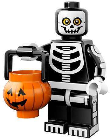 ~ New Lego Series 14 Minifigure Skeleton Guy ~ Sealed (71010)