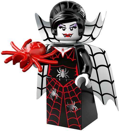 ~ New Lego Series 14 Minifigure Spider Lady ~ Sealed (71010)