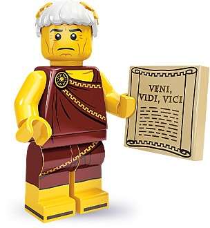 ~ New Lego Series 9 Minifigures Roman Emperor ~ Discontinued (71000)