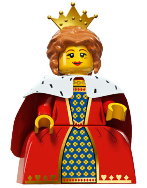 ~ New Lego Series 15 Minifigure Queen ~ Sealed (71011)