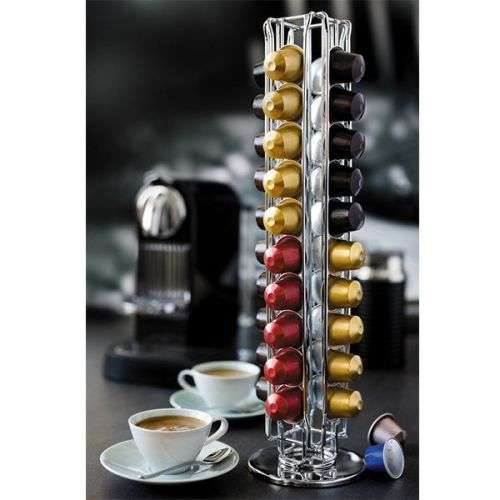 Perfect For All. Fine Living Rotating Coffee Capsule Holder - Silver. Retail: R180. Our Price: R 50