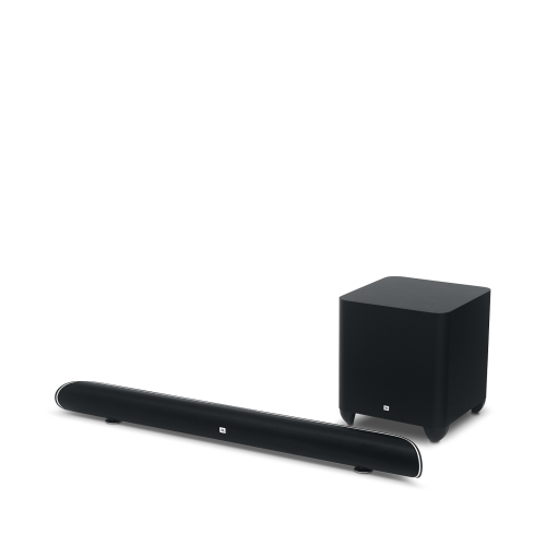 JBL Cinema SB450 4K Ultra-HD Soundbar with Wireless Subwoofer. Retail: R 8199. Our Price: R 6200.