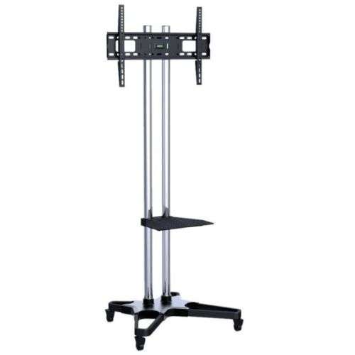 Heavy Duty TV Floor Stand with AV Shelf & Wheels, 37¿-70¿ TVs. Retail: R 3999. Our Price: R 1000
