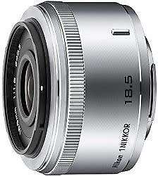 Nikon Nikkor 18.5MM F/1.8 Silver Lens. Retail: R 2925. Our Price: R 2000