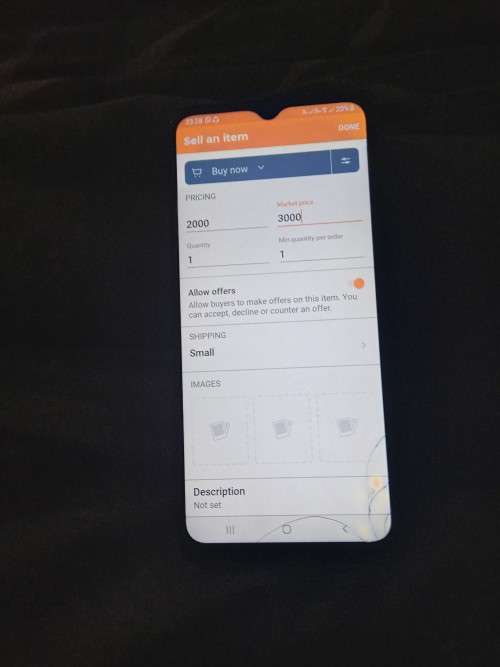 Samsung galaxy a12 dual Sim 64gig cellphone with lcd crack still works perfectly