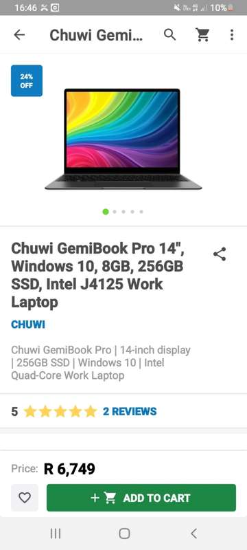 Chuwi gemi book pro