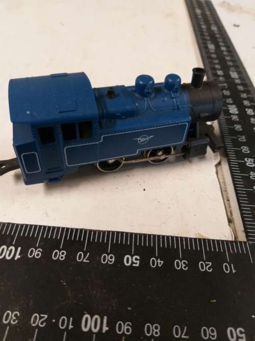 Blue Locomotive