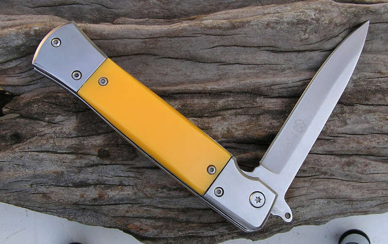 Buckshot Classic Spring Assisted Open Linerlock Knife