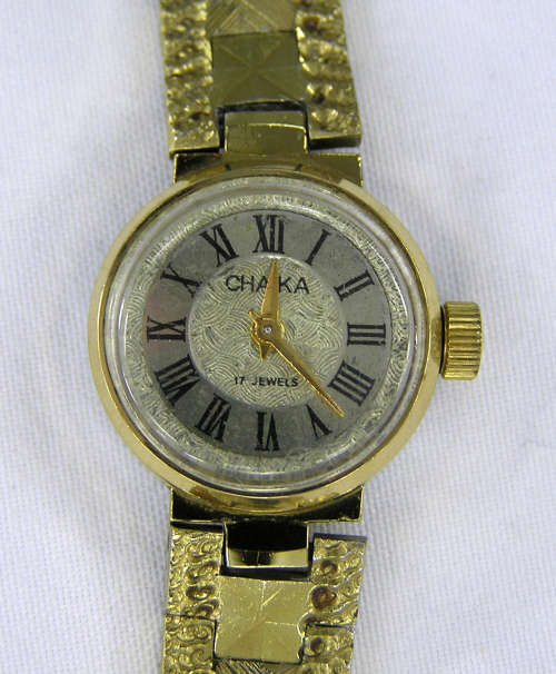 Rare - 1980`s Russian Chaika 17 Jewels Ladies`s Mechanical Watch