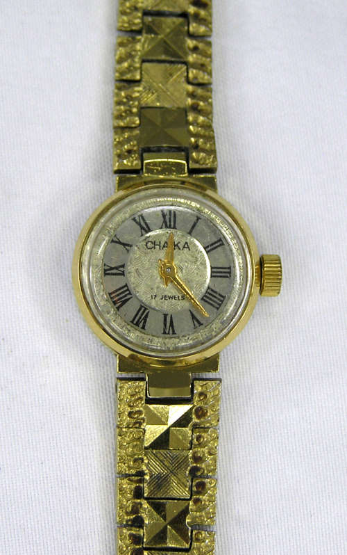 Rare - 1980`s Russian Chaika 17 Jewels Ladies`s Mechanical Watch