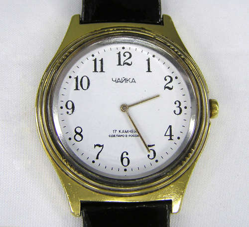 Rare - 1980`s Russian Chaika 17 Jewels Unisex Mechanical Watch