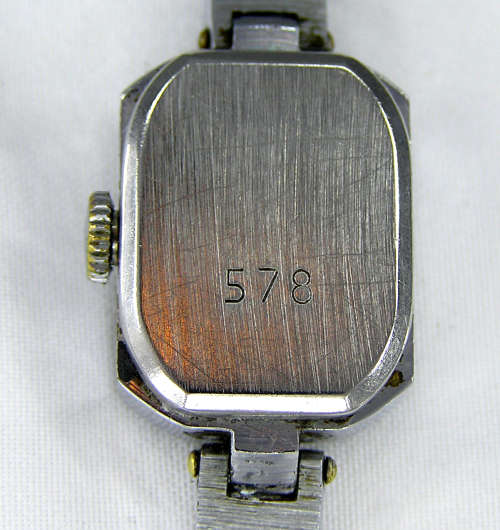 Rare - 1970`s Blue and Silver Russian Luch Ladies`s Mechanical Watch
