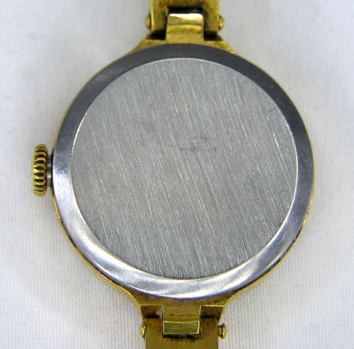 Rare - 1970`s Blue and Gold Tone Russian Luch Ladies`s Mechanical Watch