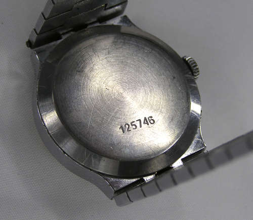 Rare - Russian Pobeda Silver and Gold Tone Gent`s Watch