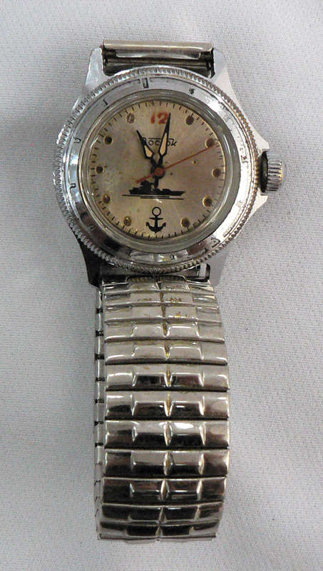 Rare - 1960`s Vostok Russian Military Komandirskie Kadet 17 Jewels Mechanical Watch