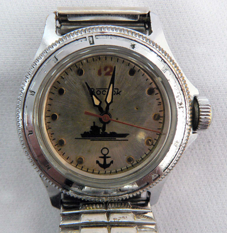 Rare - 1960`s Vostok Russian Military Komandirskie Kadet 17 Jewels Mechanical Watch