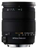 Sigma 18-200mm F3.5-6.3 DC OS Lens for Canon