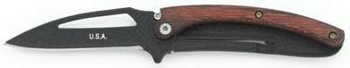 Maxam Black Blade Linerlock Knife