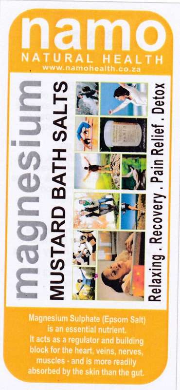 Namo Magnesium Mustard Bath Salts