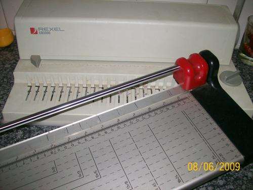 Binding Machine and paper cutter