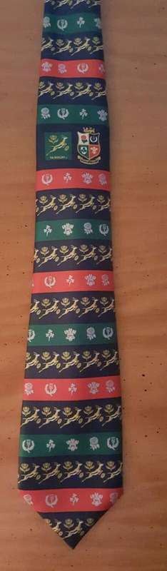 Rugby tie : SOUTH AFRICA vs THE BRITISH LIONS : 1997