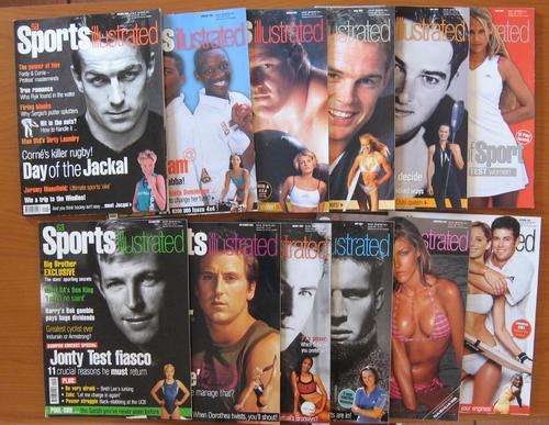12 Issues of the 2001 SPORTS ILLUSTRATED magazine (full set of 2001) sold together