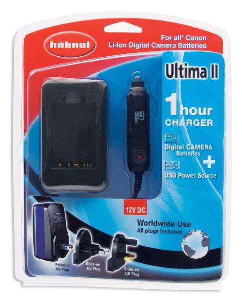 Hahnel Ultima II Charger for all Canon Digital Camera Batteries
