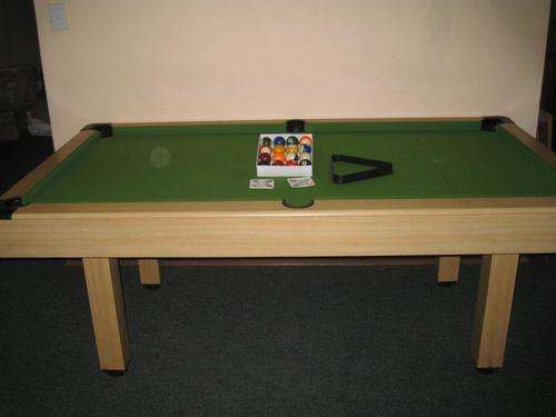 Pool Table, Balls & Chalk