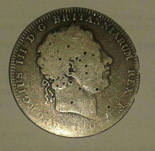 RARE 1820 BRTISH CROWN
