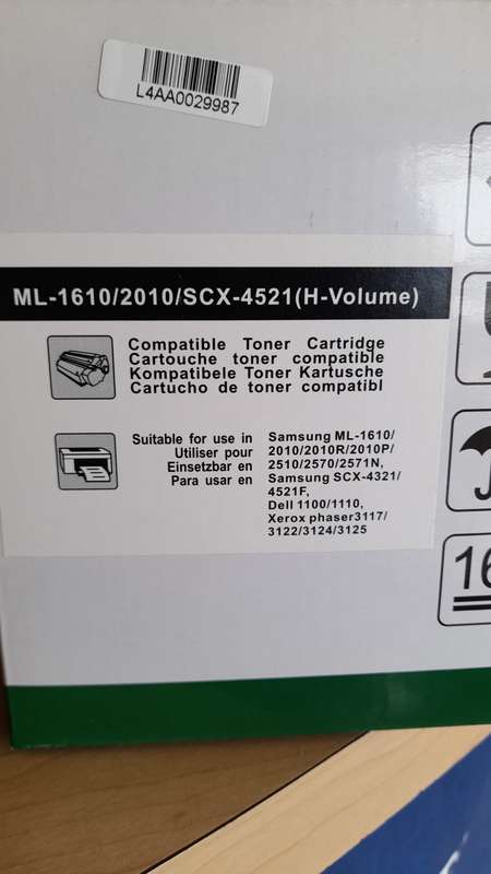 Samsung Compatible toner ML-1610/2010/SCX-4521