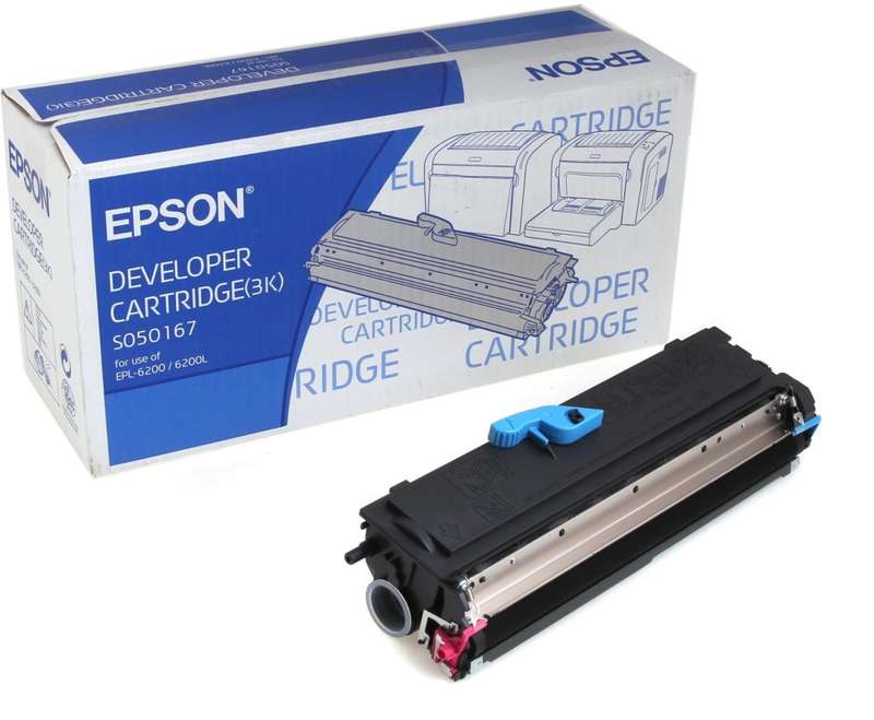 Genuine Epson Black Toner Cartridge for Epson EPL 6200 Printers