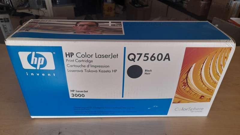 Original HP Q7560A Black Toner Cartridge (314A)