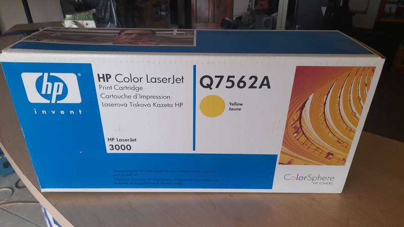 Original HP Q7562A Yellow Toner Cartridge (314A)