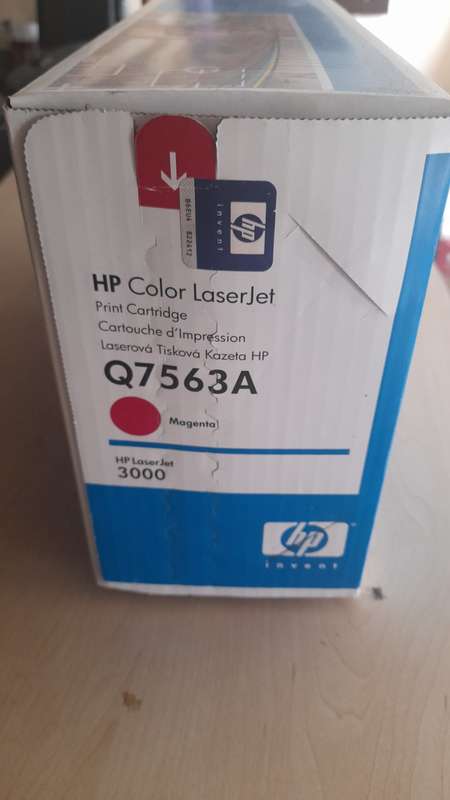 Original HP Q7563A Magenta Toner Cartridge (314A)