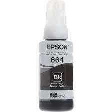 Original Epson 664 Bottle Black Ink T6641