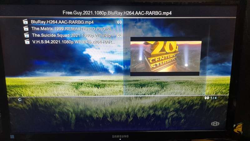 Mede8er MED500X2 Media Player + Wireless Keyboard + Wifi