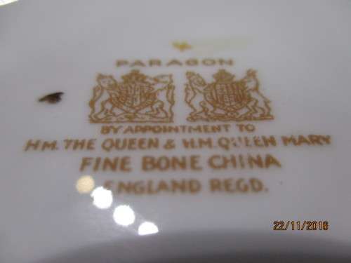 Paragon tea set