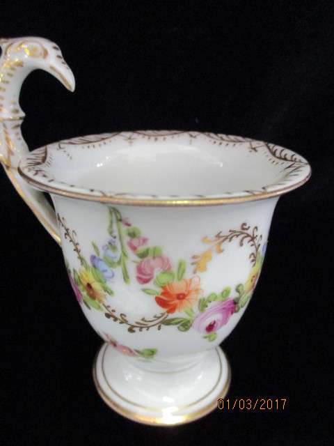 Dresden cup and saucer