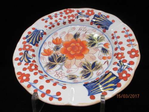 Masons patent ironstone plate