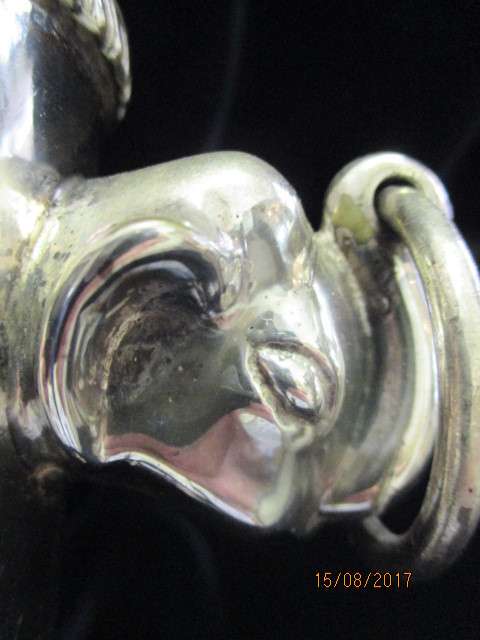 Silver plated ice bucket