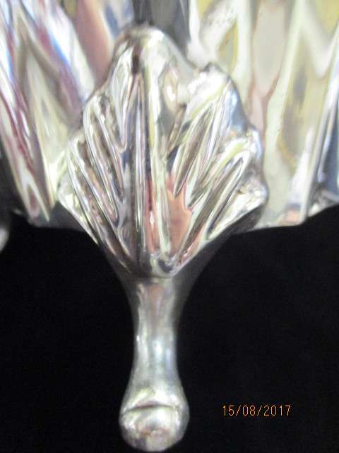 Silver plated ice bucket