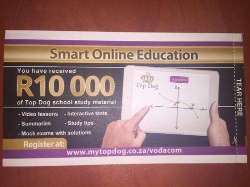 Top Dog voucher R10 000