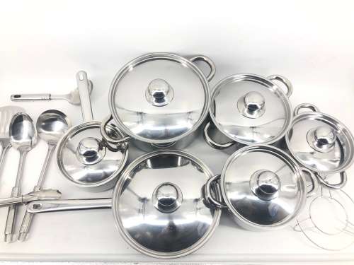 German Design Cookware Set | 18 Piece