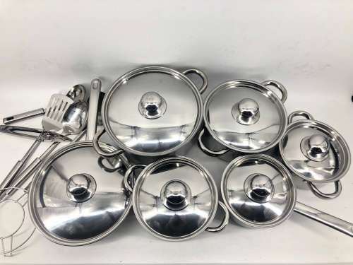 German Design Cookware Set | 18 Piece