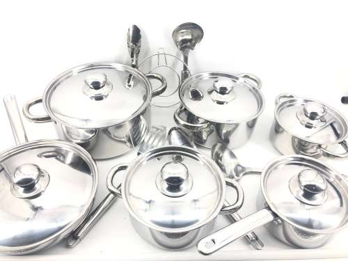 German Design Cookware Set | 18 Piece
