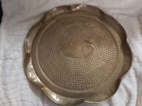 Copper tray (57cm)