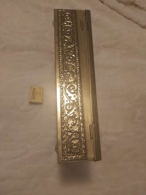 Victorian flower tin